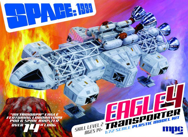 Space: 1999 Eagle 4 with Lab Pod & Booster 1/72