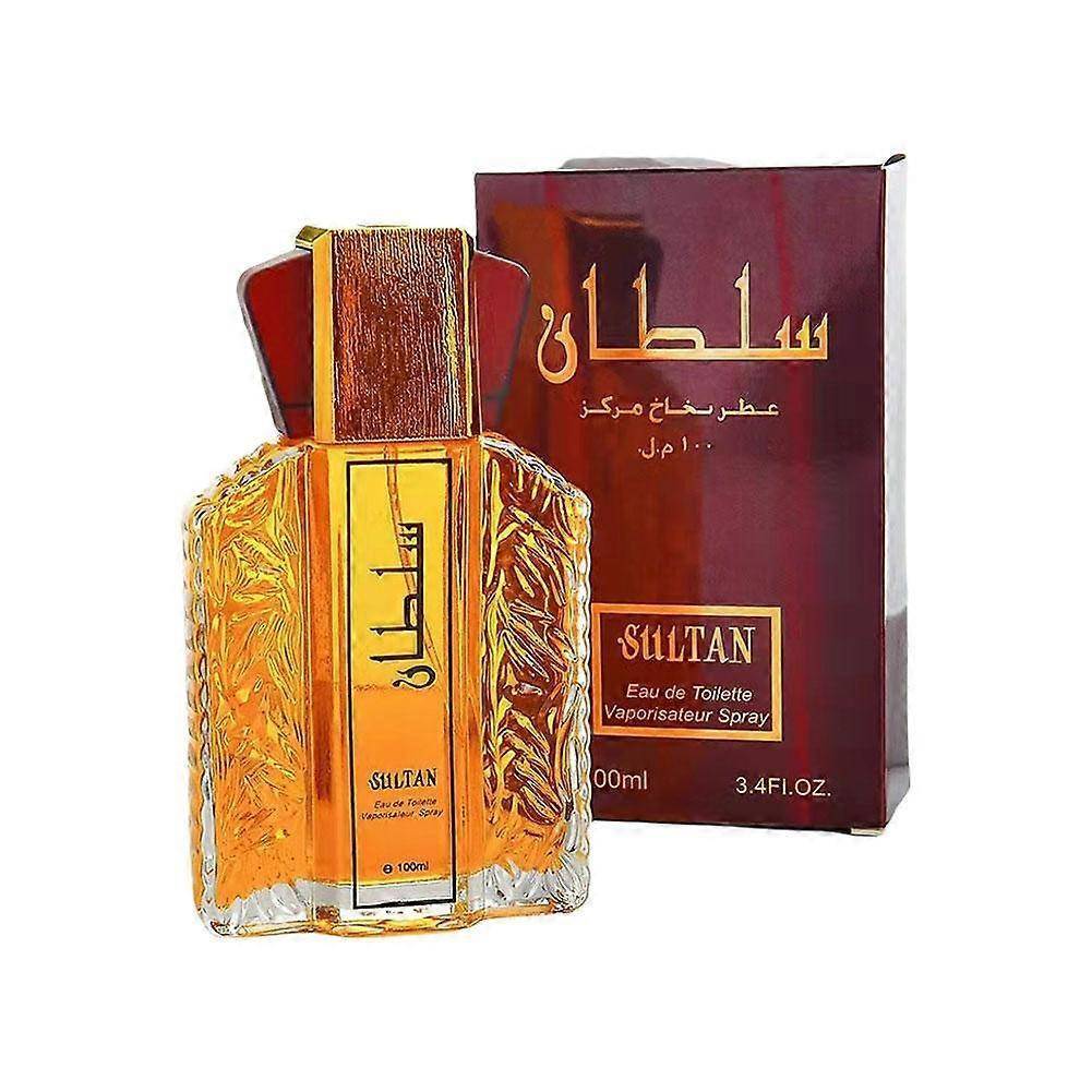 SULTAN Dubai Parfym För Män Elegant Långvarig Eau de Toilette Spray röd