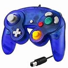 SANVIE trådlös gamecube kontroll för Nintendo switch, kabel klassisk GC Game Cube NGC Controller gamepad, kompatibel med Wii U Switch PC Super Smash Bros SV002
