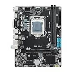 Hduacuge 1 B85 moderkort LAG 1150 DDR3 16G Placa Mae SATA3.0 USB3.0 2.0 NVME M.2 SSD moderkort för stationär PC moderkort dator moderkort plast