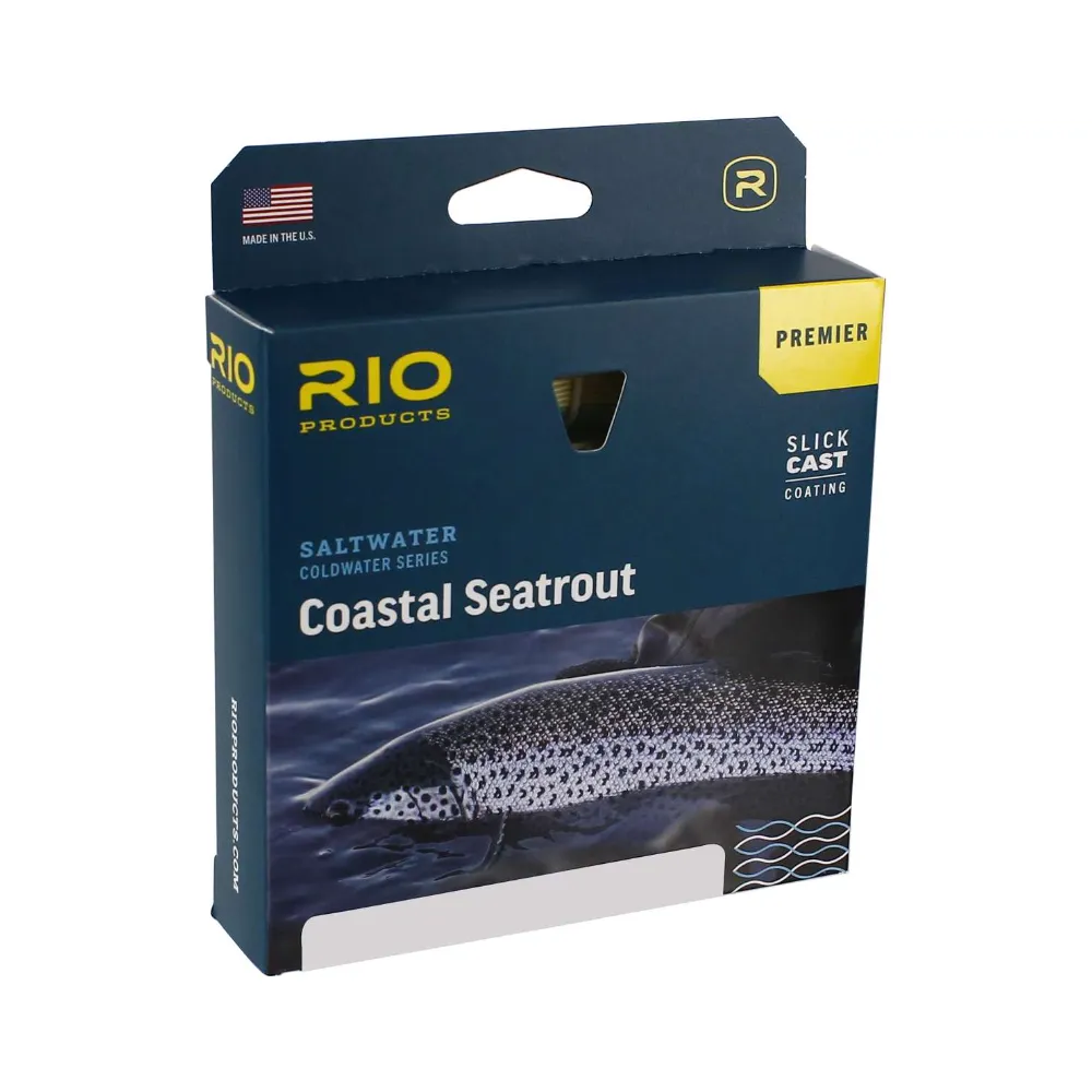 Rio Coastal Seatrout Slickcast WF7 - Sand/Aqua Blue.