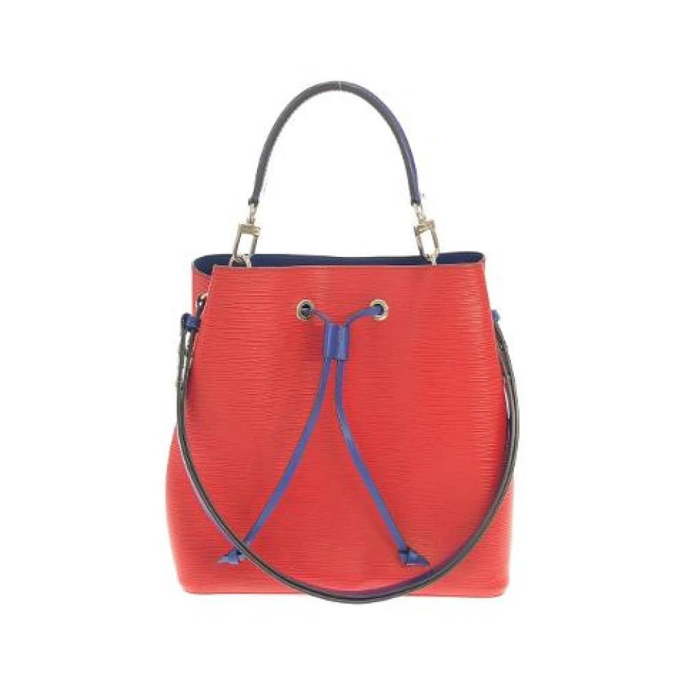 Louis Vuitton Vintage Pre-owned Epi Neo Noe Skuldertaske - Vintage - Dame - Rød - ONE SIZE - Uld