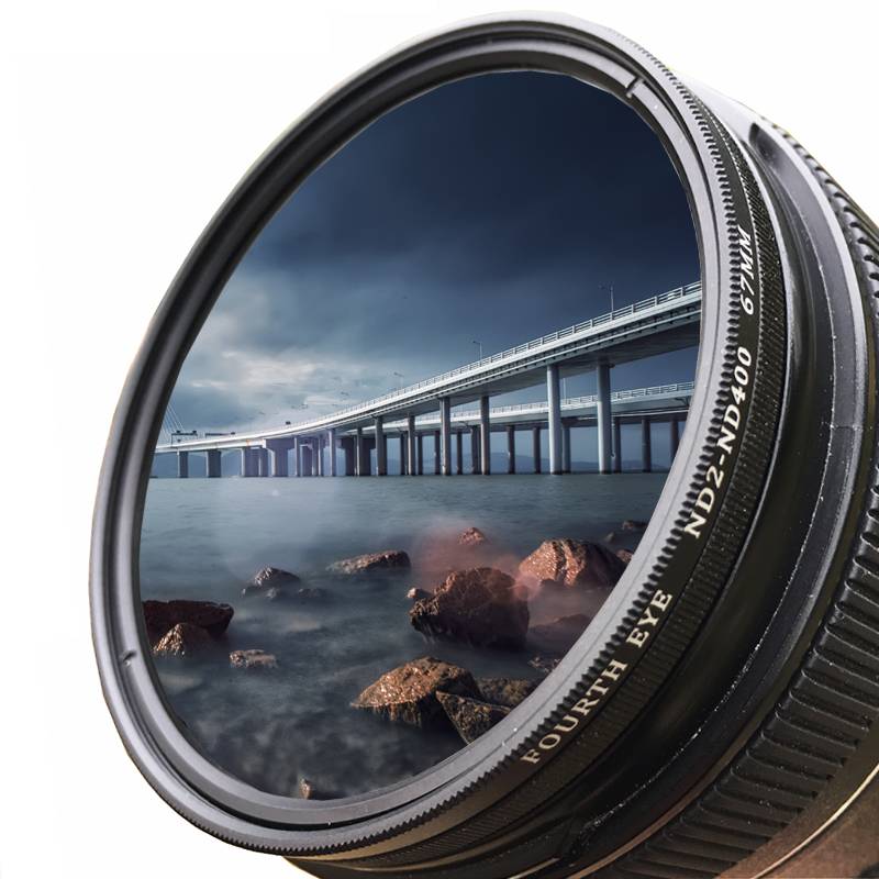 Variabel nd filter nd2-400 neutral densitet filter fader justerbar 37/40.5/43/46/49/52/55/58/62/67/72/77/82/86mm optiska glas - 40.5mm