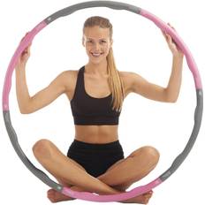 Just be Fitness Hulahopring Let 1,2 kg - Lyserød