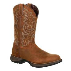 Durango Mens Rebel Full Grain Leather Cowboy Boots 7.5 UK