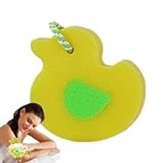 Zankie Badsvamp, Kroppssvamp för dusch,Animal Shape Back Scrubber - Badsvamp, söt skrubber för barn och vuxna, rengöring av badtillbehör