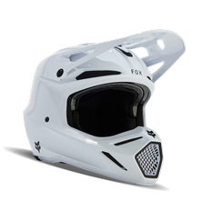 FOX V3 RS Carbon Crosshjälm Vit