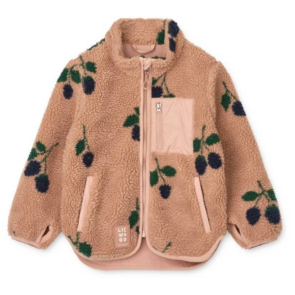 LIEWOOD Kid's Nolan Pile Jacket Fleecejacka Barn Storlek 86 Färg rosa