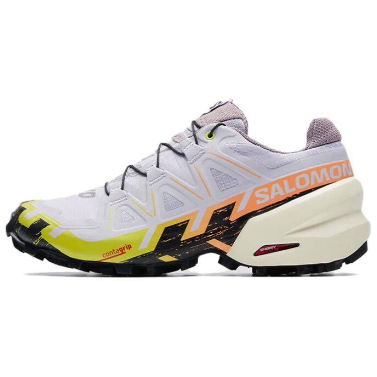 Salomon Speedcross 6 Bekväma Mesh Lågskurna Trail Löparskor Dam sneaker Orkidé Ljuslila 474660 36