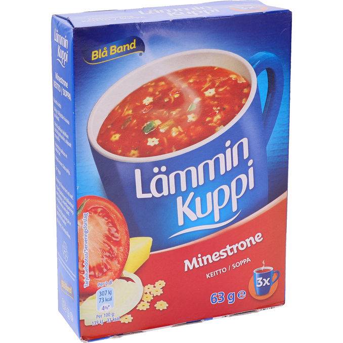 LämminKuppi Minestronesoppa 3-pack