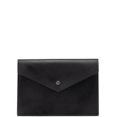 Saint Laurent Vintage, Pre-owned, Dam, ONE Size, Pre-owned Laeder necessrer - black (ONE SIZE)