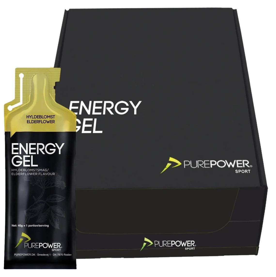 PurePower Energigel ESKE 12 x 40 gram, Fläderblomma