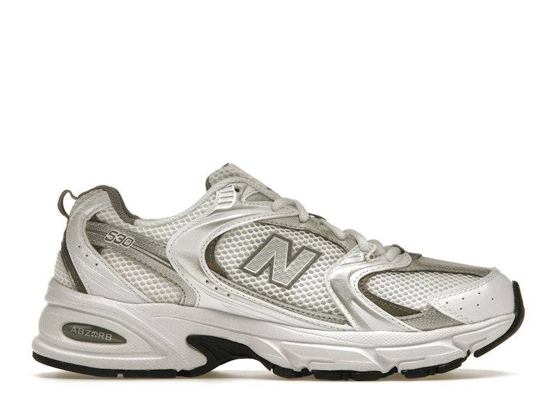 New Balance 530 White Silver Metallic - 47 / Standard