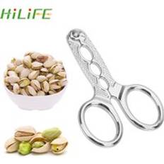 Hilife melonfrötång sax nötknäckare köksredskap rostfritt stål nötknäppare multifunktions valnöt furu skalöppnare