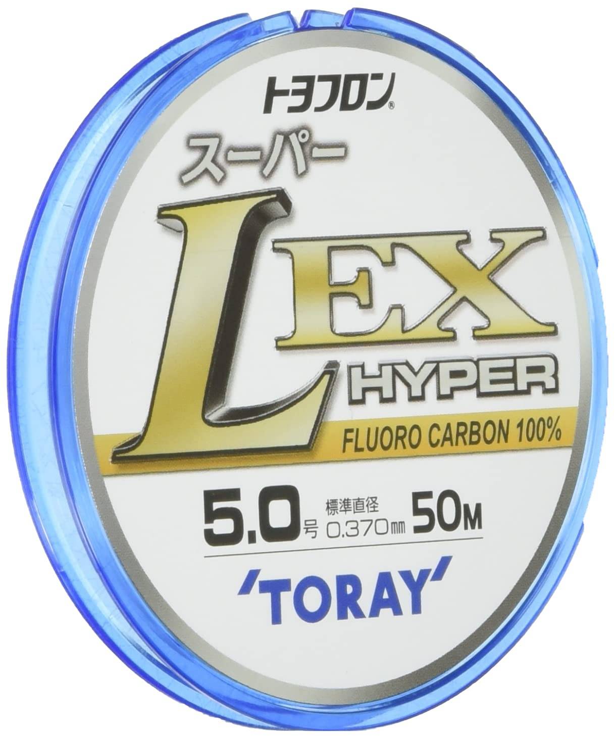 Toray Toyoflon Super L EX Hyper Line, No. 6, 50m, Clear
