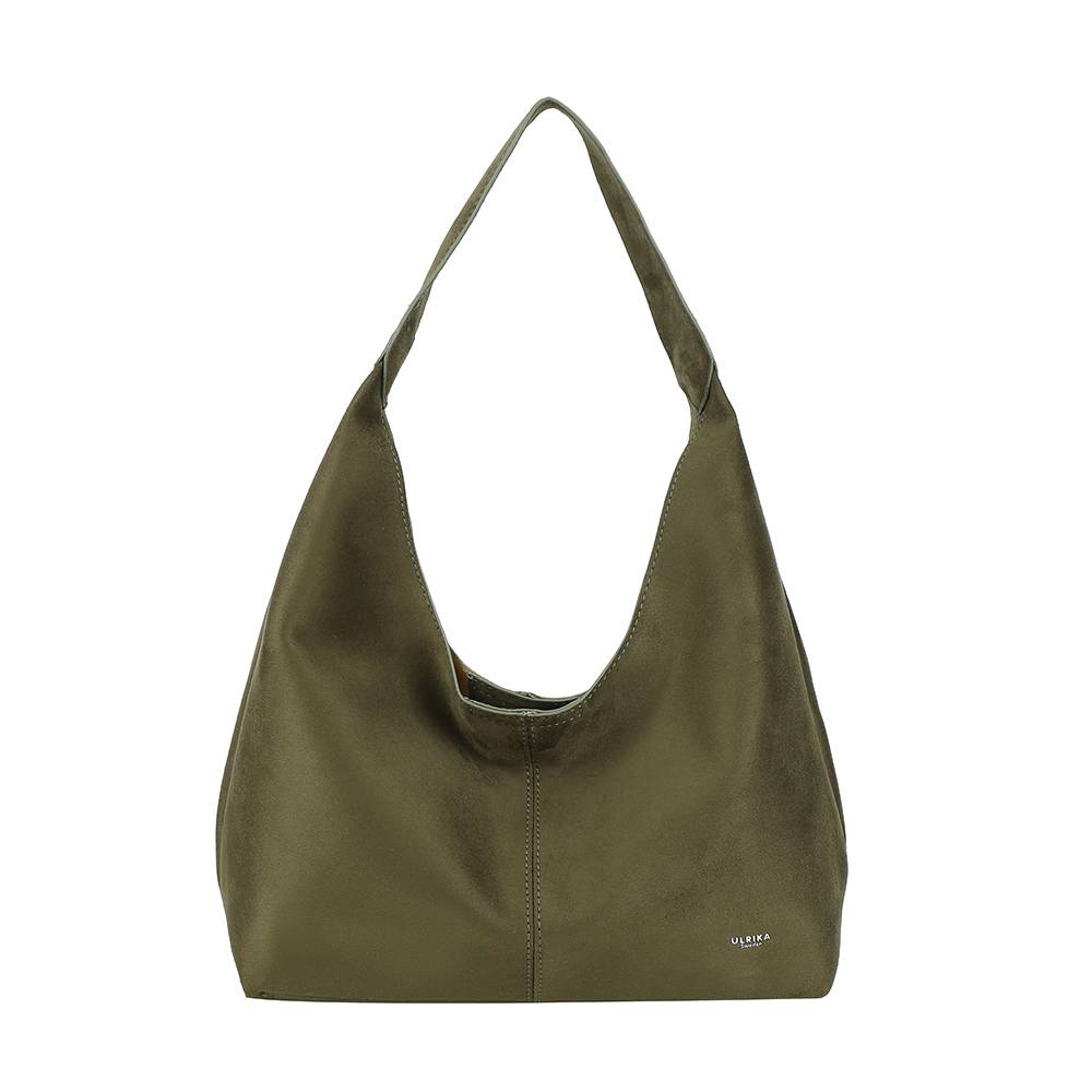 Ulrika Design Mockaimitation Hoboväska Olivgrön