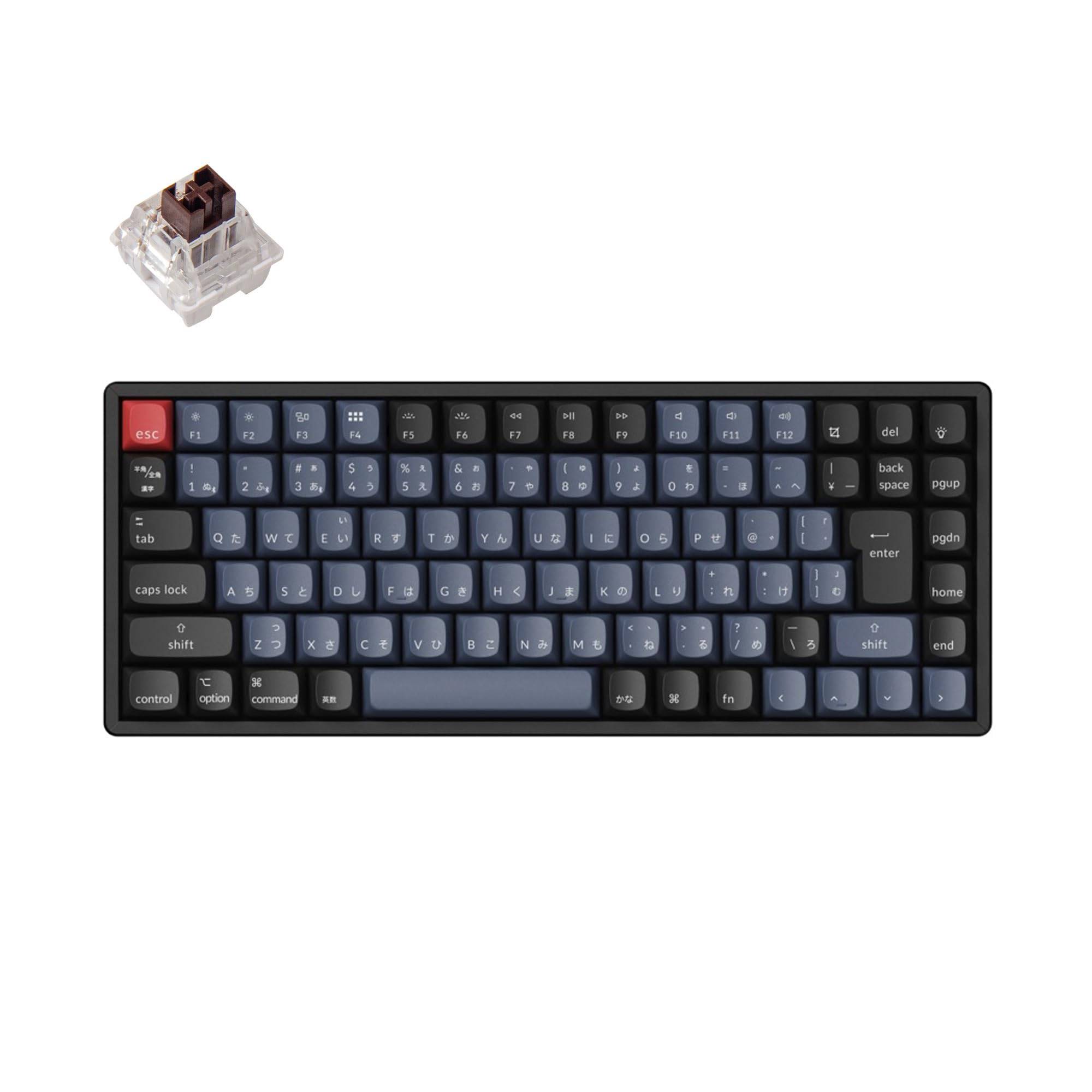 K2 Pro Wireless Custom Mechanical VIA Swap Compatible Keychron K Pro Mechanical and Bluetooth Wireless Windows Linux Compatible K Pro Mechanical Axis