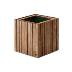 SQUARELY COPENHAGEN - Plantekasse - GrowON - Mørk Eg - 22 x 22 x 24 cm