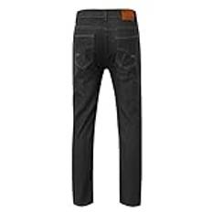 Grå byxor herrjeans för män byxor jul 2024 herrmode smala raka herrbyxor stretch plus size vardagsbyxor. Herrjeans Slim Fit Stretch, BK3, 40