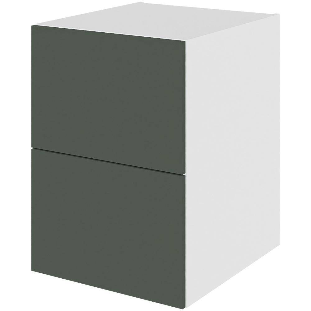 Multi-Living Køkken HQ skuffeskab i Cibo Verde 120 H: 70,4 cm D: 60,0 cm B: 50 cm - med 2 skuffer, fuldudtræk, softluk og indvendig bakke