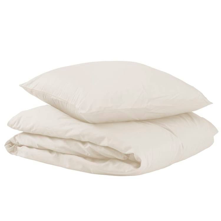 Unikka Sengetøj 200x200 Beige Satin.