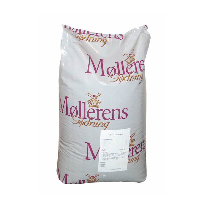 Fold- og plænegødning 15 kg, NPK 18-3-8.