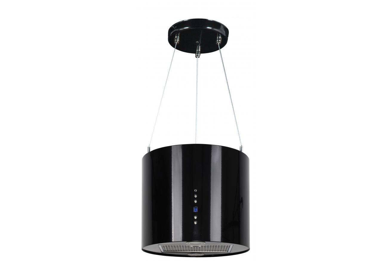 Design frihängande köksfläkt Explorer XS svart