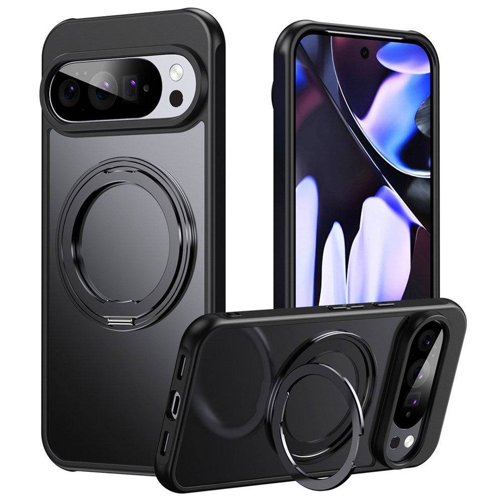 Google Pixel 11 Pro XL EIDERWOOD Hybrid Cover m. Ståfunktion - Sort