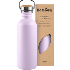 Bambaw Vandflaske i rustfrit stål 750 ml lavendelhaze