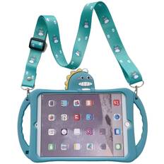 Trolsk iPad mini 5/4 Kids Dino Case with strap