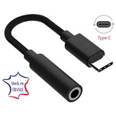 USB Type-C til 3,5 mm jack-adapterkabel til Samsung Galaxy S24+ Exynos Plug and Play-kabel til dine hovedtelefoner, bilradio...