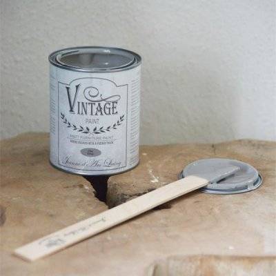 Chalk Paint Old Grey, 100 & 700 ml - Vintage Paint (Välj mängd: 700 ml)