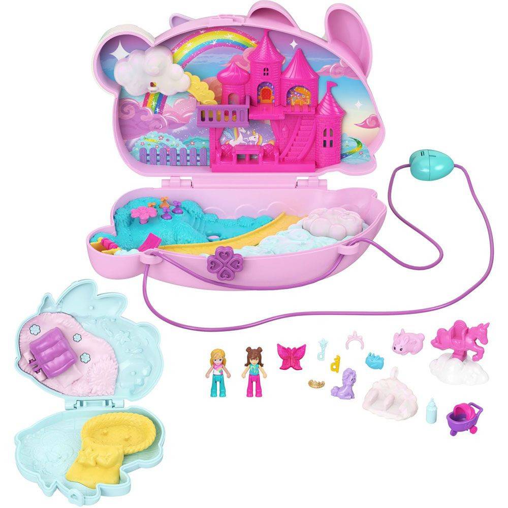 Polly Pocket 2 i 1 Fun Compact Polly Pocket Playset JFT88