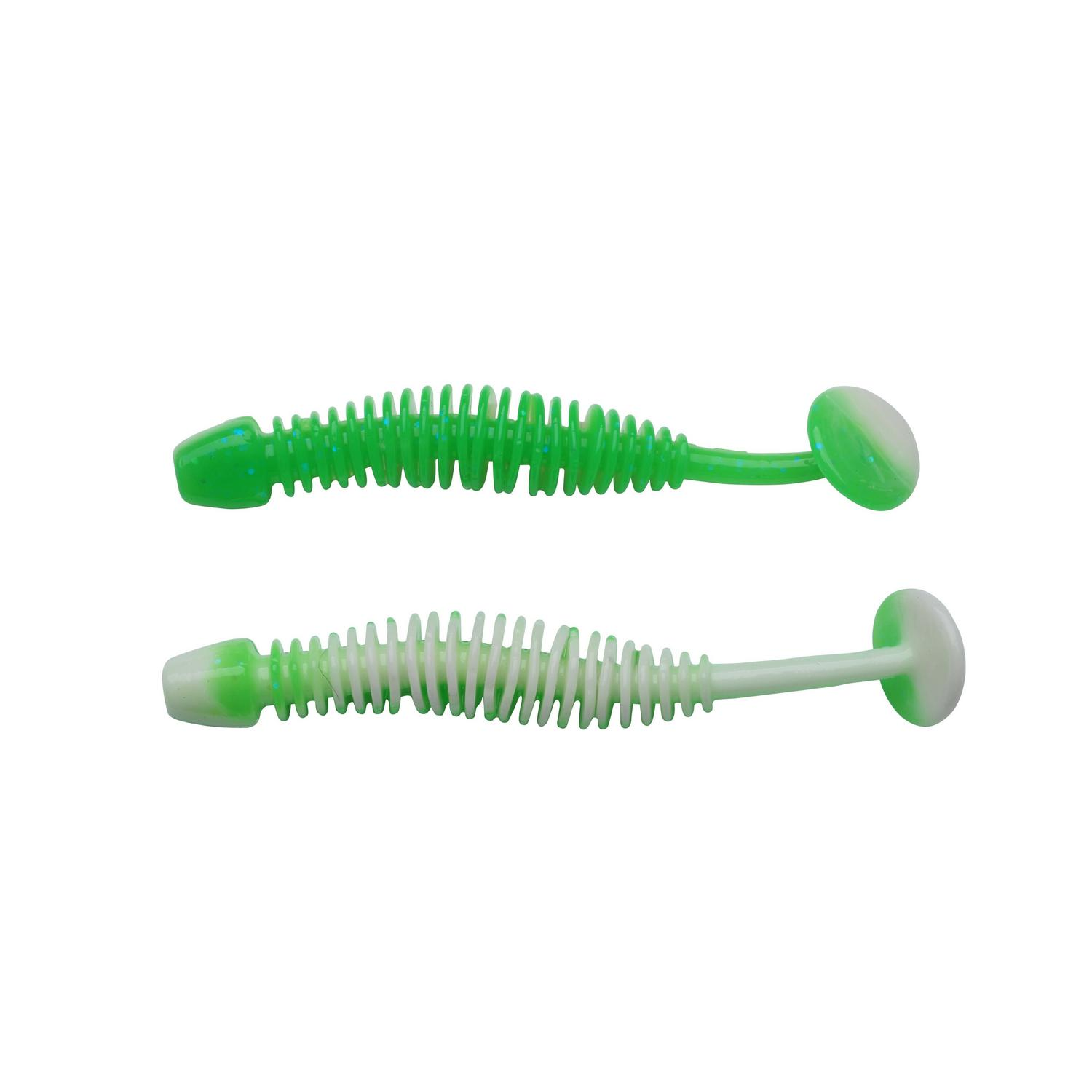 Powerbait Leech 60mm - Green/White