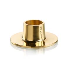 Ljusstake guld - Guld (Ø: 6 x H: 2,5 cm)
