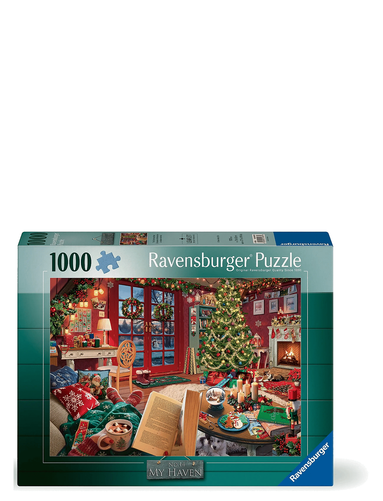 RAVENSBURGER My Haven No14 Christmas Cabin 1000P | Multi/patterned | One Size