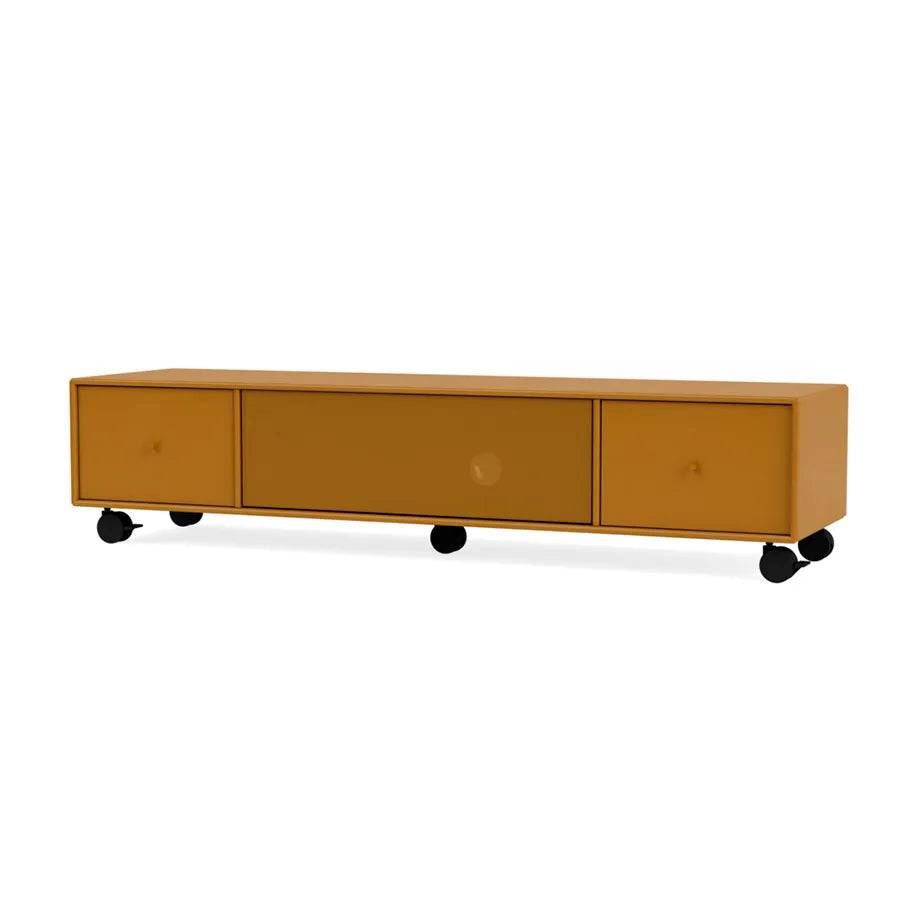 TV & Sound modul Octave II, VI18 medium, inkl. hjul fra Montana Amber - Jacobsen Plus