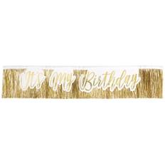 It's My Birthday Ordensbånd med Frynser Guld
