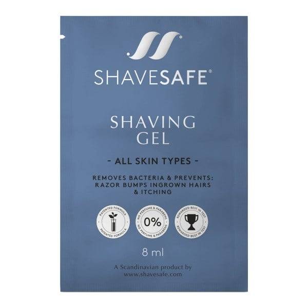 Shavesafe shaving gel travel- Fri fragt over 249