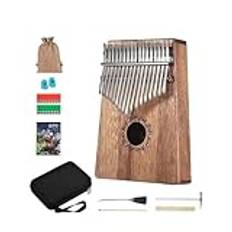 Fingerpiano För Nybörjare 17/21 Tangenter Kalimba Music Keyboard Nybörjare Kalimbas Professionella Musikinstrument Tillbehör Finger Piano(17 Tone A)