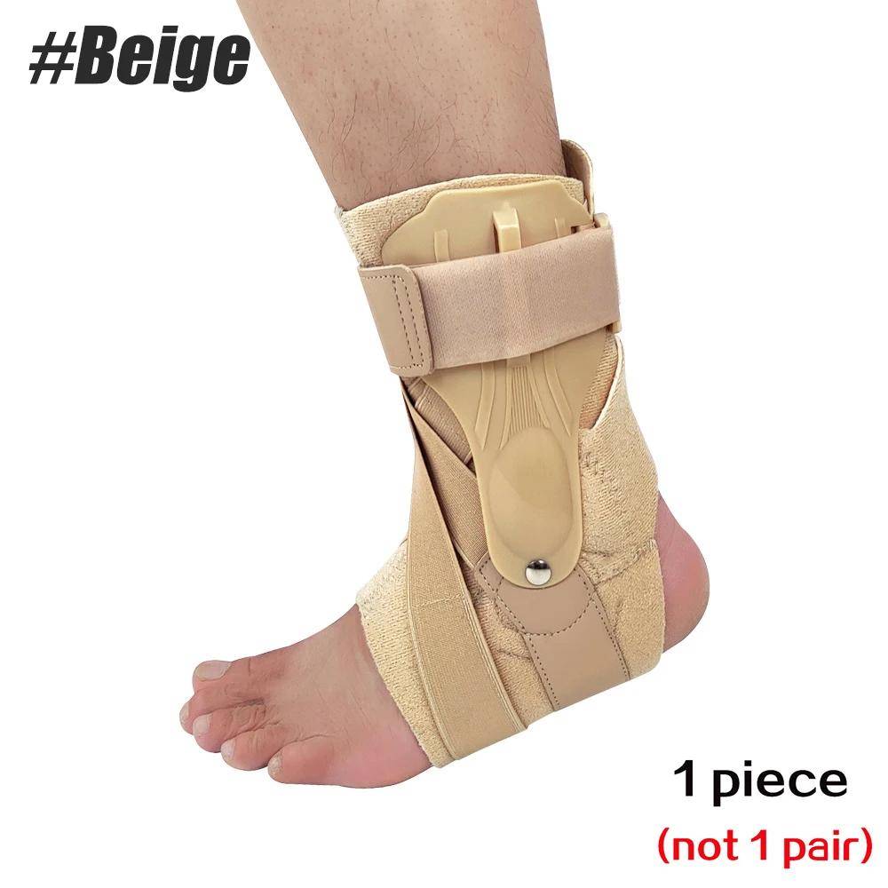 1 Vriststöd Rem Bandage Fot Skydd Justerbar Vrickning Vristortos L