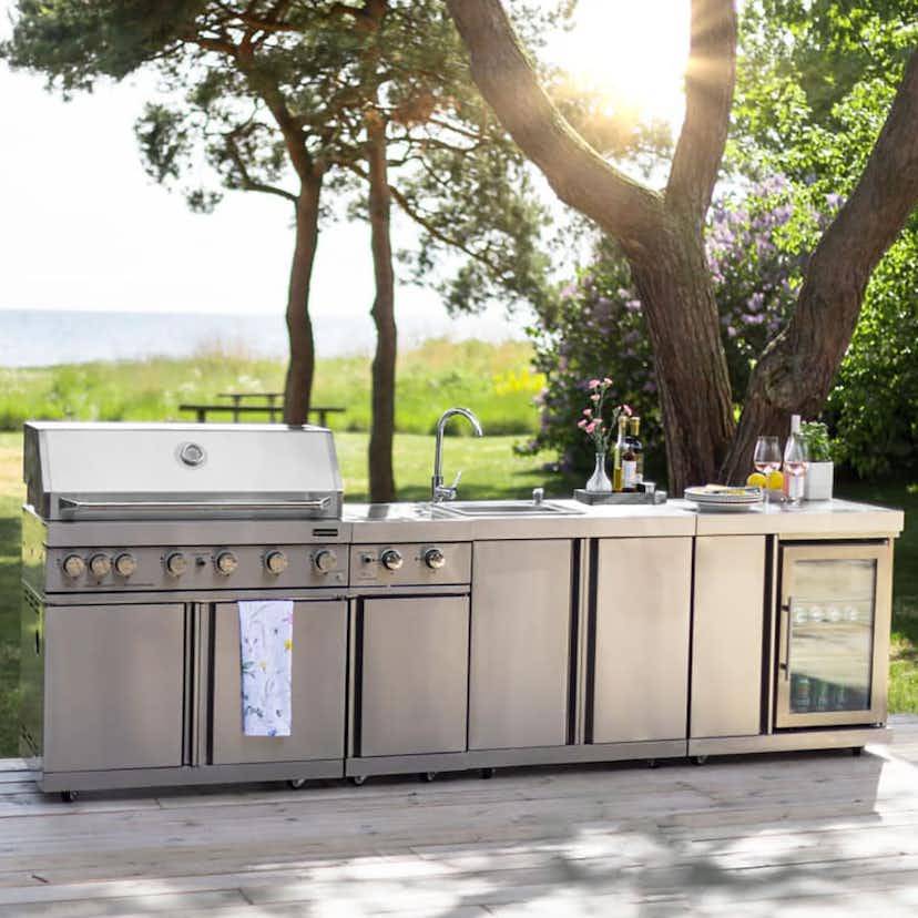 Fristående Utekök Myoutdoorkitchen Stainless Collection Florida
