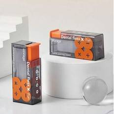 Automatic Dental Floss Dispenser With Pop-Up Function - Portable Refillable Dental Floss Box, Toothpick Holder - Suitable For Home And On-The-Go(Not I - Multicolor - Matcha Green,Cherry Blossom Pink,Dark Orange