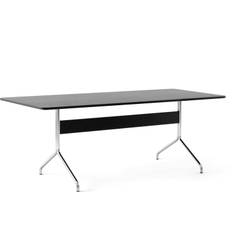 &Tradition Pavilion Av19 Matbord 200x90 Cm Svart Ek/krom - Matbord & Barbord Fanér Svart Ek - 132994A262A087