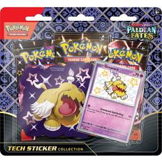 Pokemon Blister Pack - Scarlet & Violet: Paldean Fates - Tech Sticker Collection Blister: Greavard (3 Boosters)