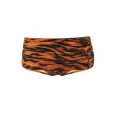 Norma Kamali Bill tiger-print bikini bottoms - orange - XS