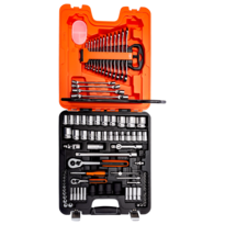 Bahco S87+7 hylsnyckelsats med fyrkantsfäste 1/4" och 1/2"
