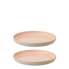 Emma Frokosttallerken Ø 19 Cm 2 Stk Rose Home Tableware Plates Dinner Plates Pink Stelton