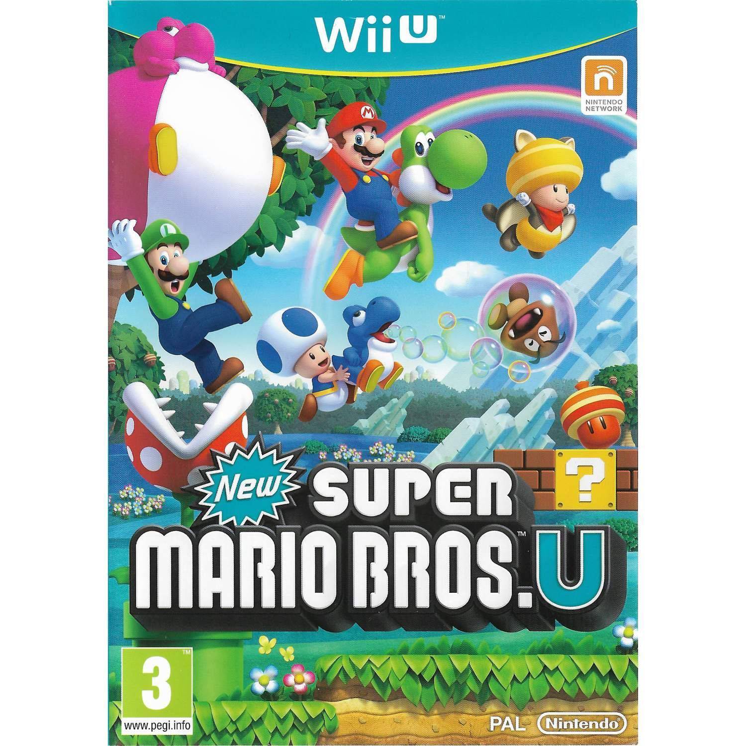 New Super Mario Bros U Nintendo Wii U (Begagnad)