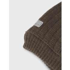 NAME IT FLASH WOOL BALACLAVA - morel